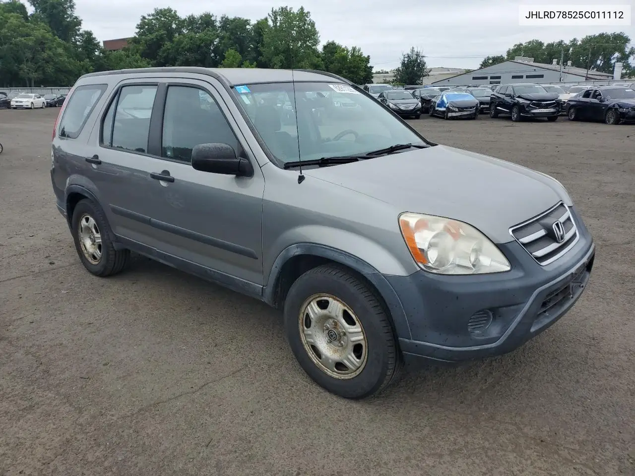 2005 Honda Cr-V Lx VIN: JHLRD78525C011112 Lot: 62911295