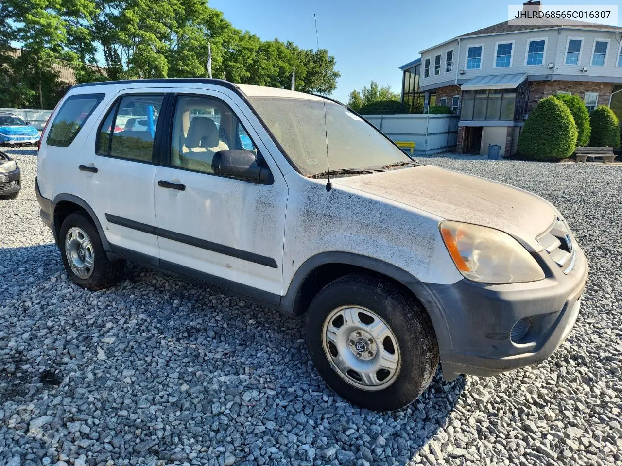 2005 Honda Cr-V Lx VIN: JHLRD68565C016307 Lot: 63077865