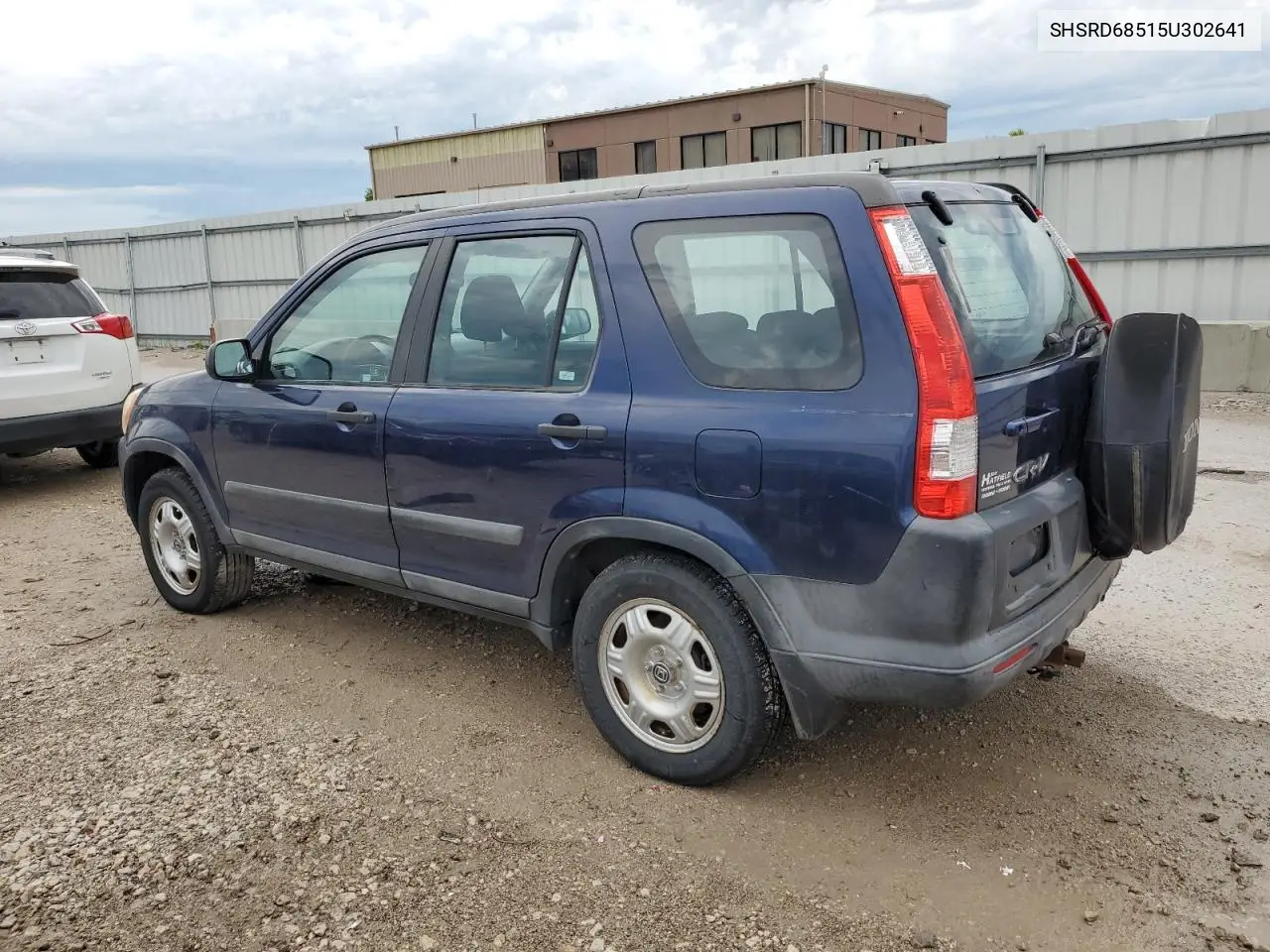 2005 Honda Cr-V Lx VIN: SHSRD68515U302641 Lot: 63101855