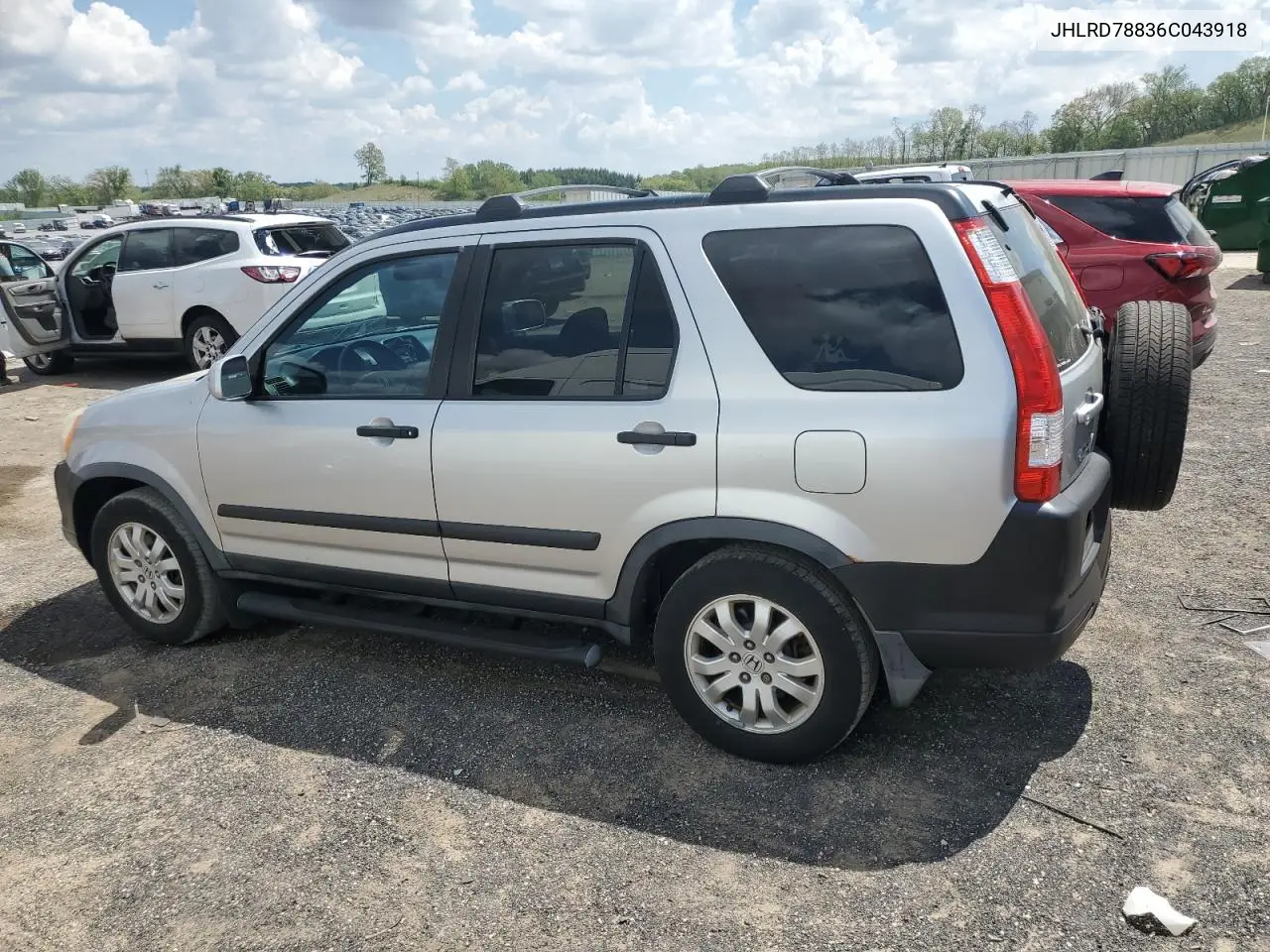 jhlrd78836c043918 JHLRD78836C043918 2006 Honda Cr-V Ex