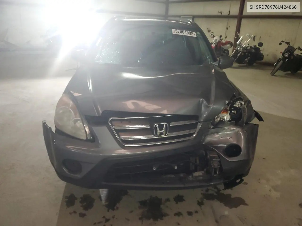 2006 Honda Cr-V Se VIN: SHSRD78976U424866 Lot: 57064995