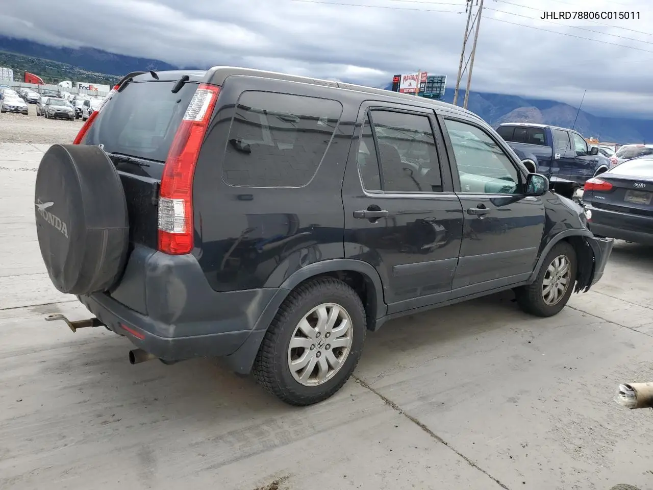 2006 Honda Cr-V Ex VIN: JHLRD78806C015011 Lot: 57156625