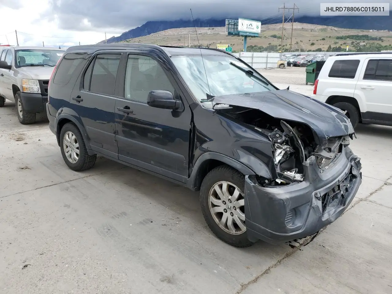 2006 Honda Cr-V Ex VIN: JHLRD78806C015011 Lot: 57156625