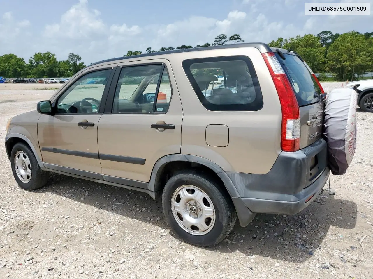2006 Honda Cr-V Lx VIN: JHLRD68576C001509 Lot: 62905895