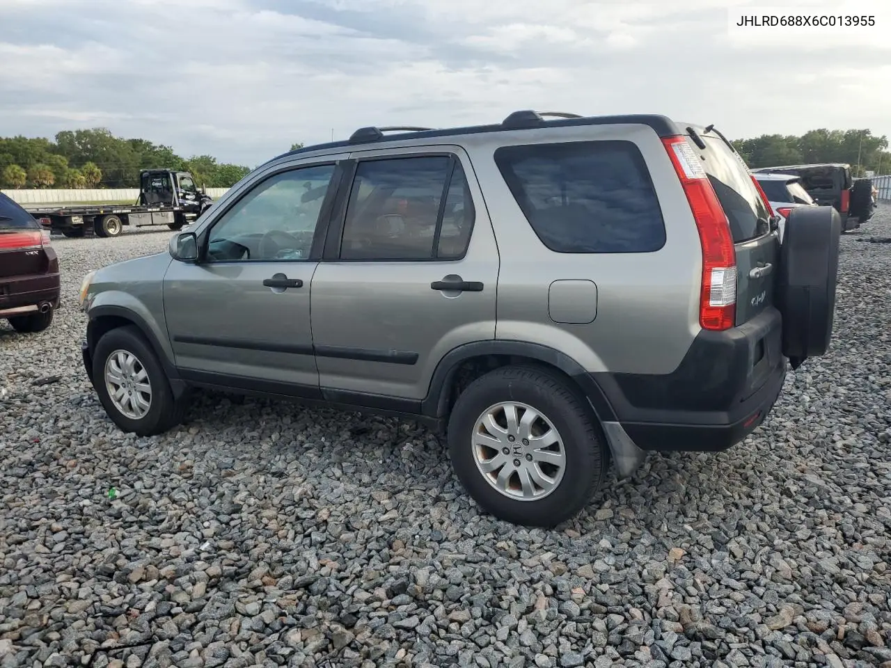 2006 Honda Cr-V Ex VIN: JHLRD688X6C013955 Lot: 63010105