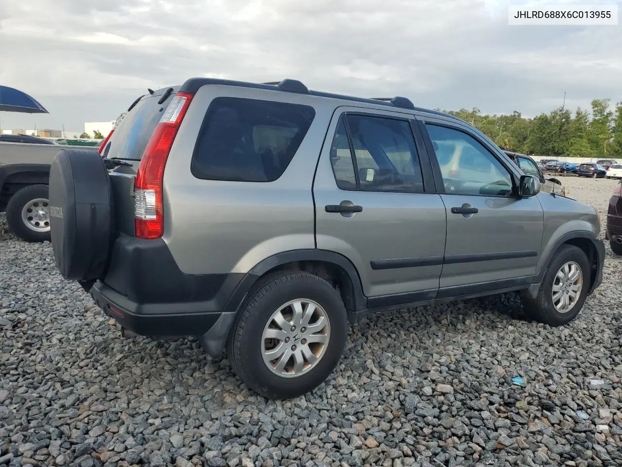 2006 Honda Cr-V Ex VIN: JHLRD688X6C013955 Lot: 63010105