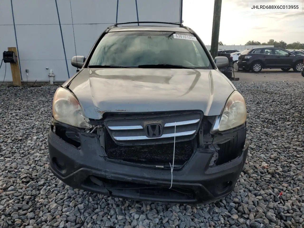 2006 Honda Cr-V Ex VIN: JHLRD688X6C013955 Lot: 63010105
