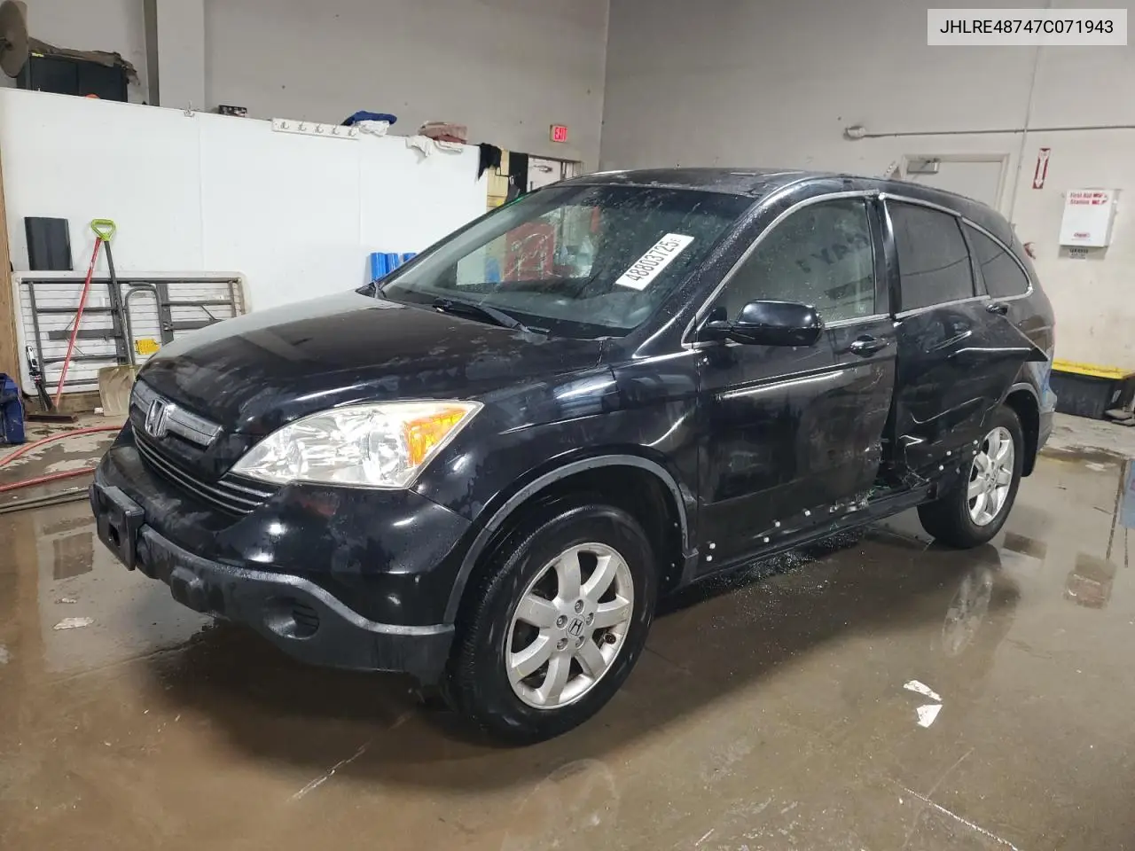 2007 Honda Cr-V Exl VIN: JHLRE48747C071943 Lot: 48803725
