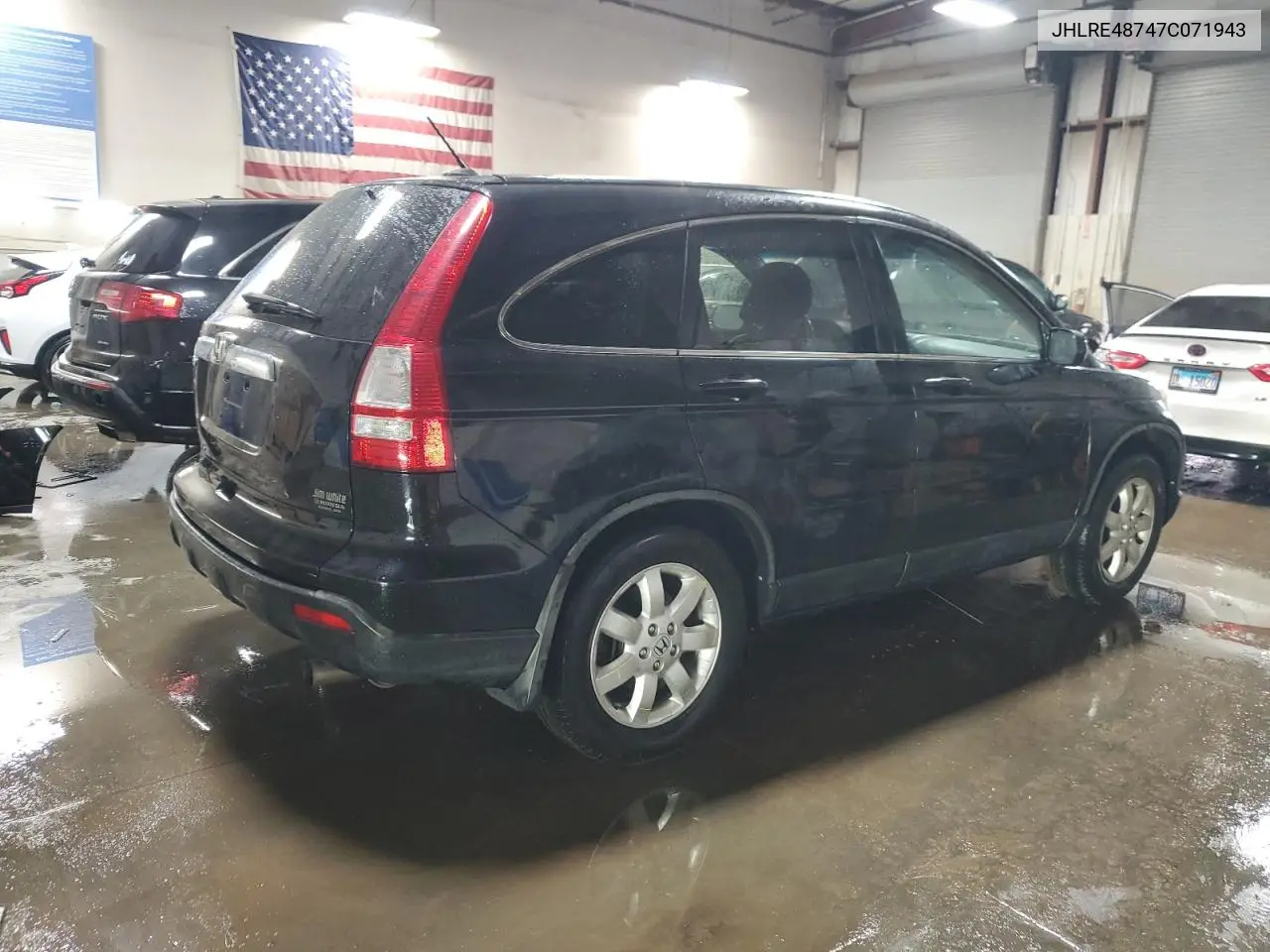 2007 Honda Cr-V Exl VIN: JHLRE48747C071943 Lot: 48803725
