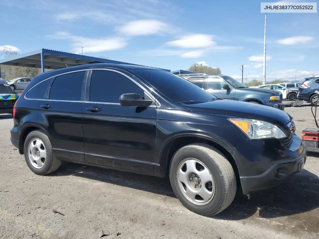 2007 Honda Cr-V Lx VIN: JHLRE38377C052522 Lot: 54796985