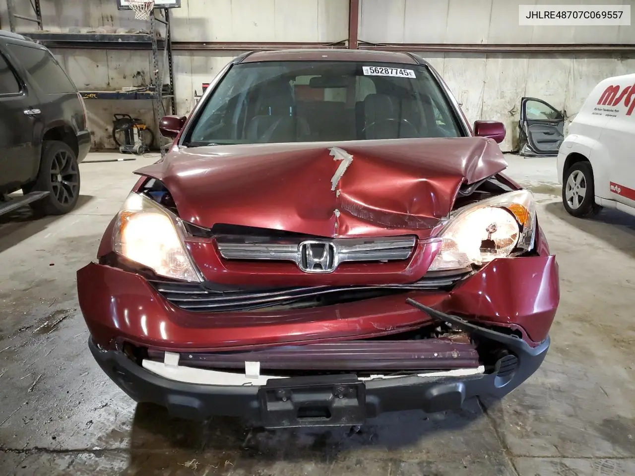 2007 Honda Cr-V Exl VIN: JHLRE48707C069557 Lot: 56287745