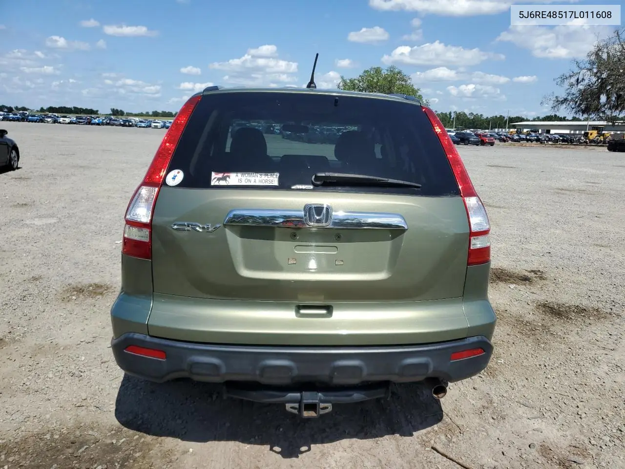 2007 Honda Cr-V Ex VIN: 5J6RE48517L011608 Lot: 56908205
