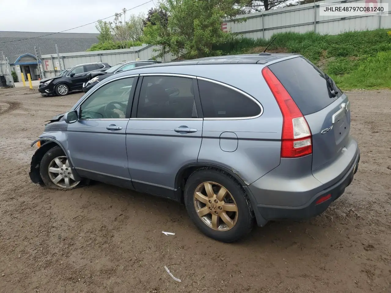 2007 Honda Cr-V Exl VIN: JHLRE48797C081240 Lot: 57174495