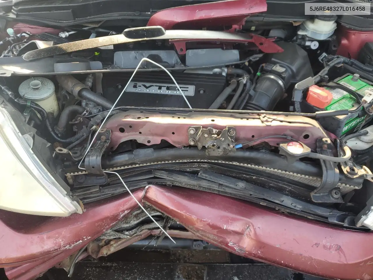 5j6re48327l016458 5J6RE48327L016458 2007 Honda Cr-V Lx