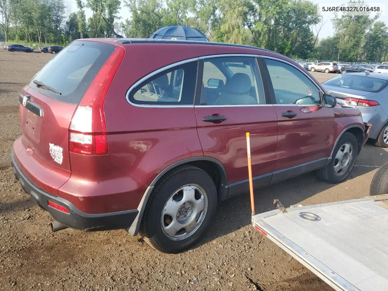5j6re48327l016458 5J6RE48327L016458 2007 Honda Cr-V Lx