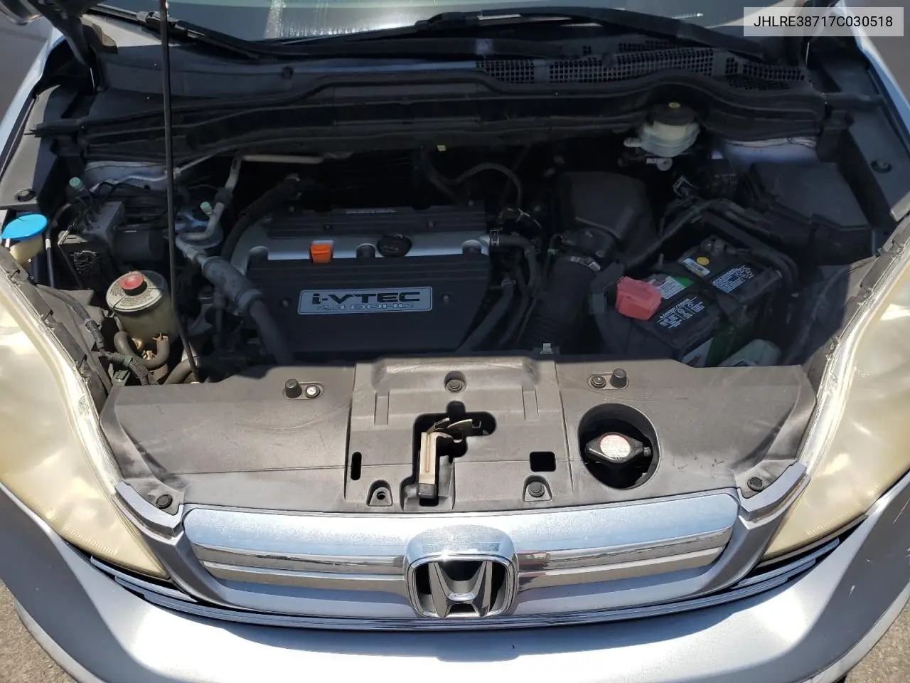 2007 Honda Cr-V Exl VIN: JHLRE38717C030518 Lot: 62373135