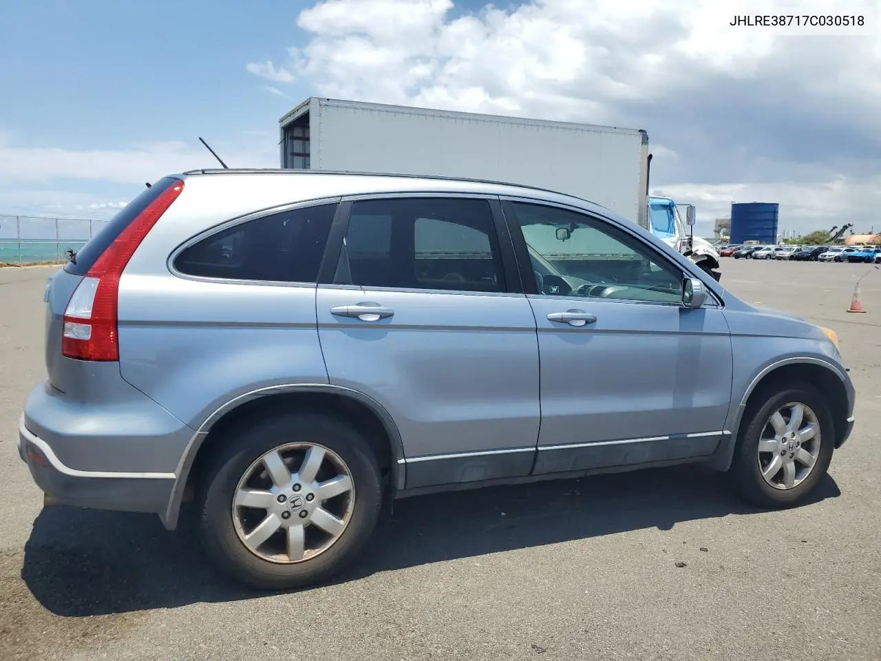 2007 Honda Cr-V Exl VIN: JHLRE38717C030518 Lot: 62373135