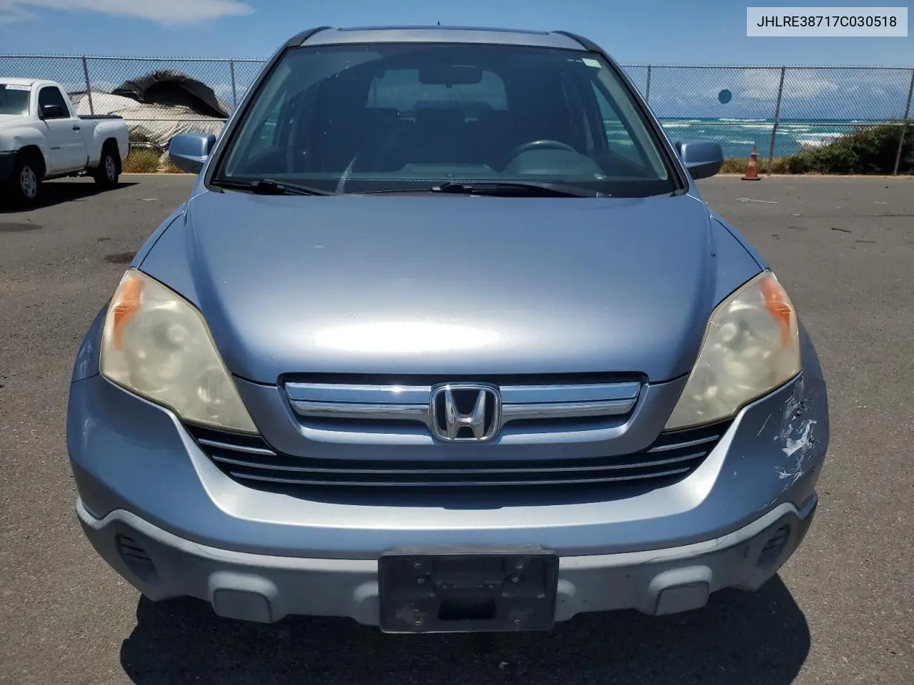 2007 Honda Cr-V Exl VIN: JHLRE38717C030518 Lot: 62373135