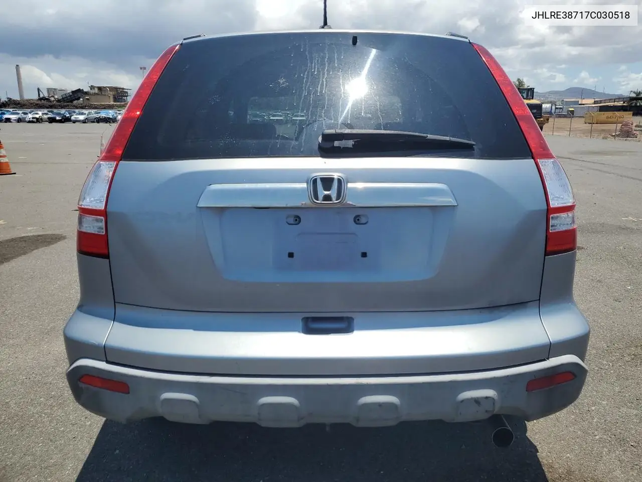 2007 Honda Cr-V Exl VIN: JHLRE38717C030518 Lot: 62373135