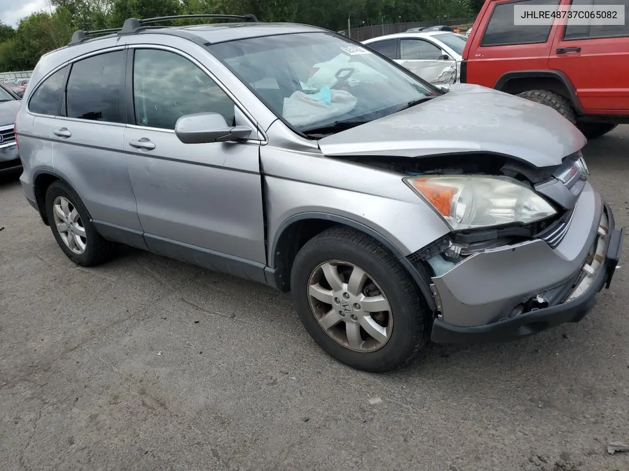 2007 Honda Cr-V Exl VIN: JHLRE48737C065082 Lot: 62514825