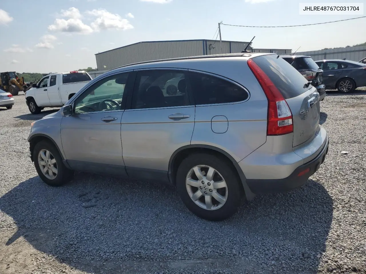 2007 Honda Cr-V Exl VIN: JHLRE48767C031704 Lot: 62815655