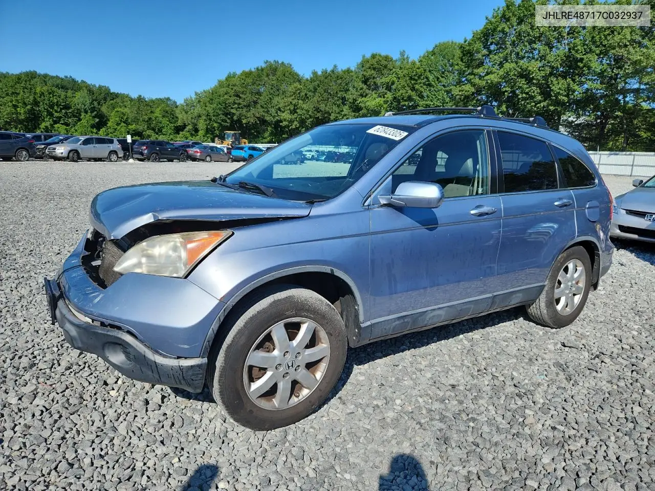 2007 Honda Cr-V Exl VIN: JHLRE48717C032937 Lot: 62843305