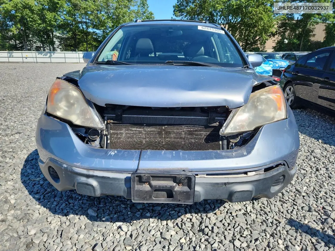 2007 Honda Cr-V Exl VIN: JHLRE48717C032937 Lot: 62843305