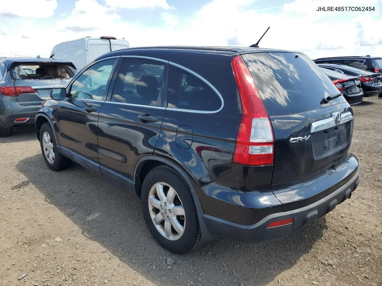 2007 Honda Cr-V Ex VIN: JHLRE48517C062454 Lot: 62869895