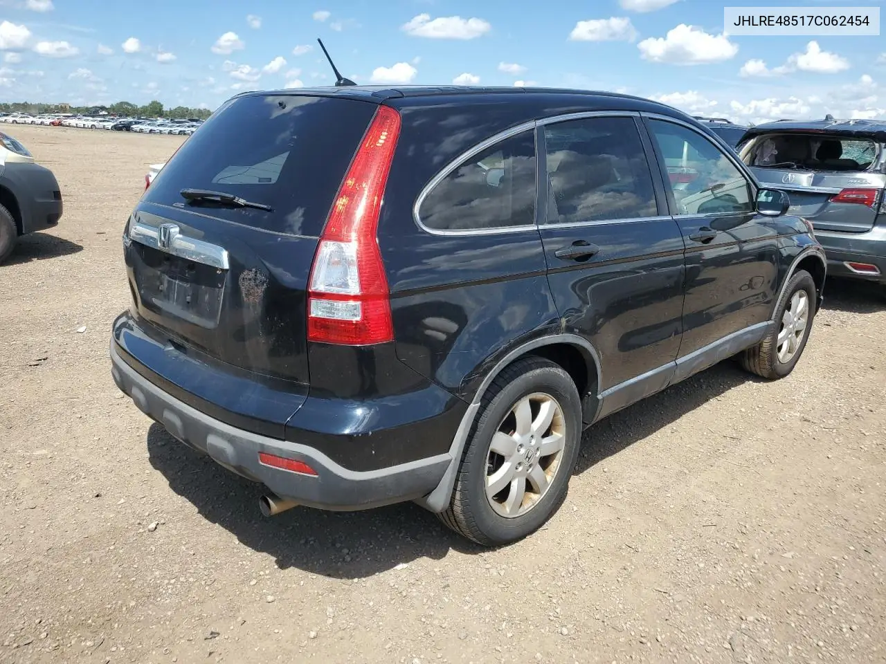 2007 Honda Cr-V Ex VIN: JHLRE48517C062454 Lot: 62869895