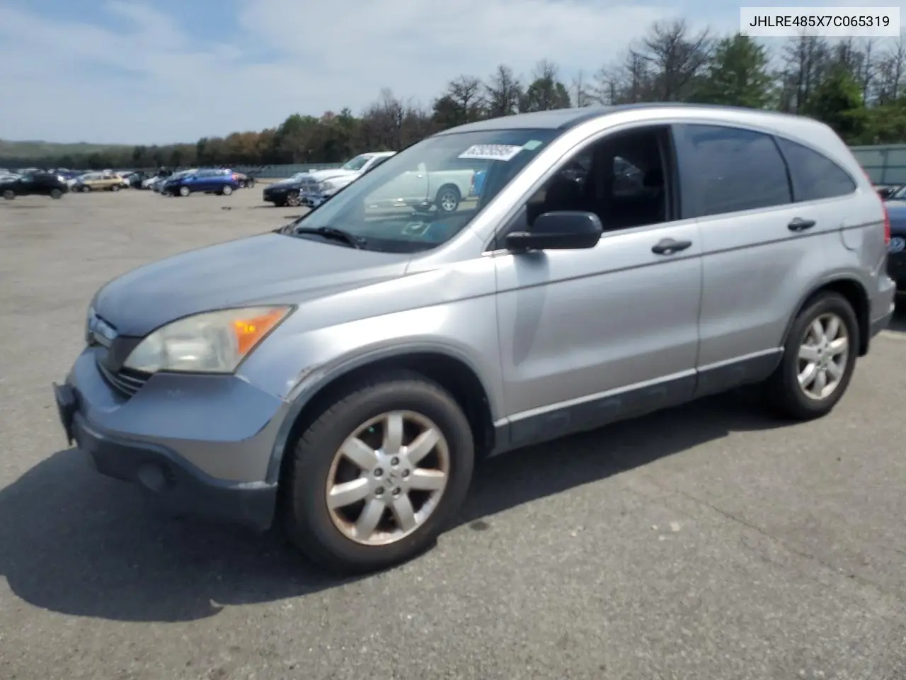 2007 Honda Cr-V Ex VIN: JHLRE485X7C065319 Lot: 62929595