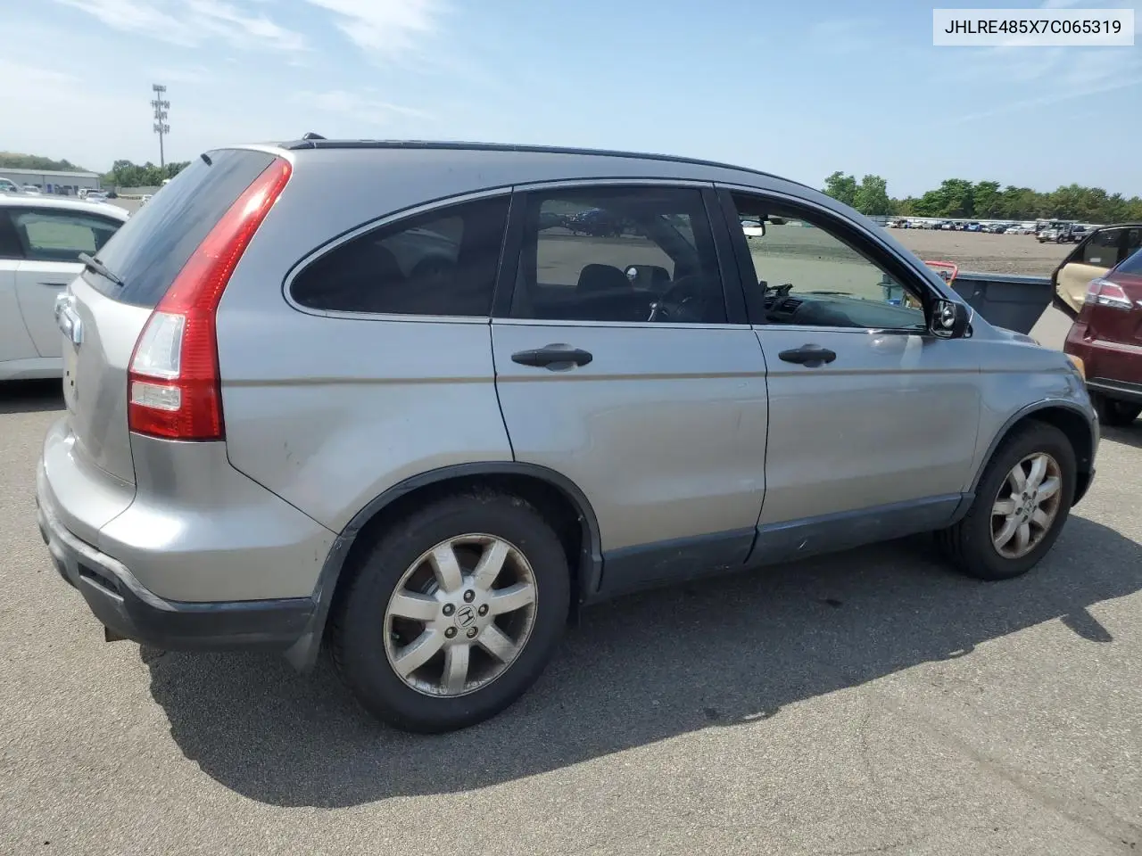 2007 Honda Cr-V Ex VIN: JHLRE485X7C065319 Lot: 62929595