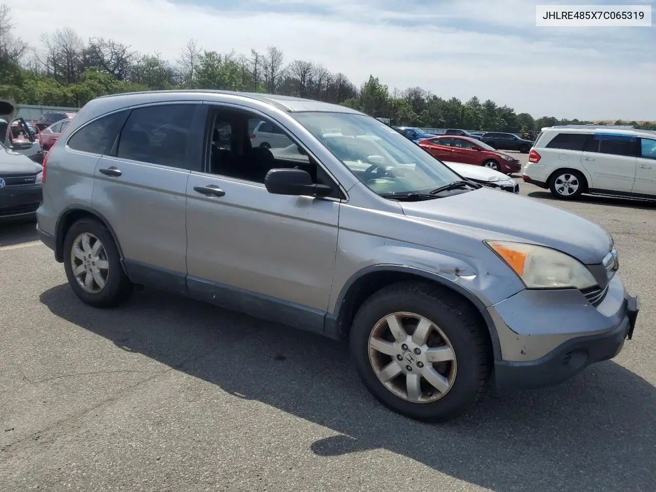 2007 Honda Cr-V Ex VIN: JHLRE485X7C065319 Lot: 62929595