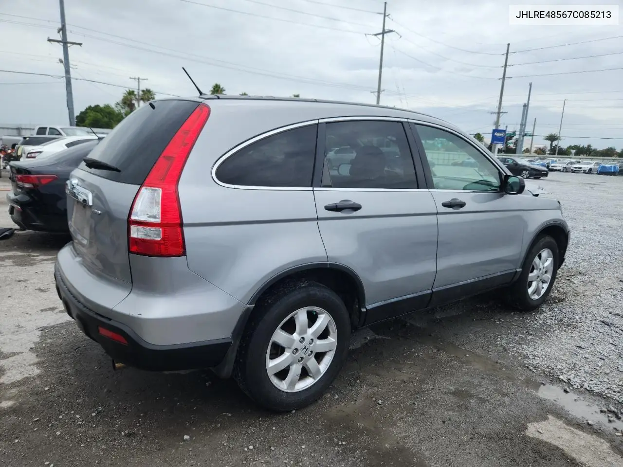 2007 Honda Cr-V Ex VIN: JHLRE48567C085213 Lot: 63103195