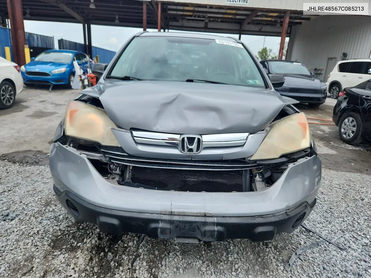 2007 Honda Cr-V Ex VIN: JHLRE48567C085213 Lot: 63103195