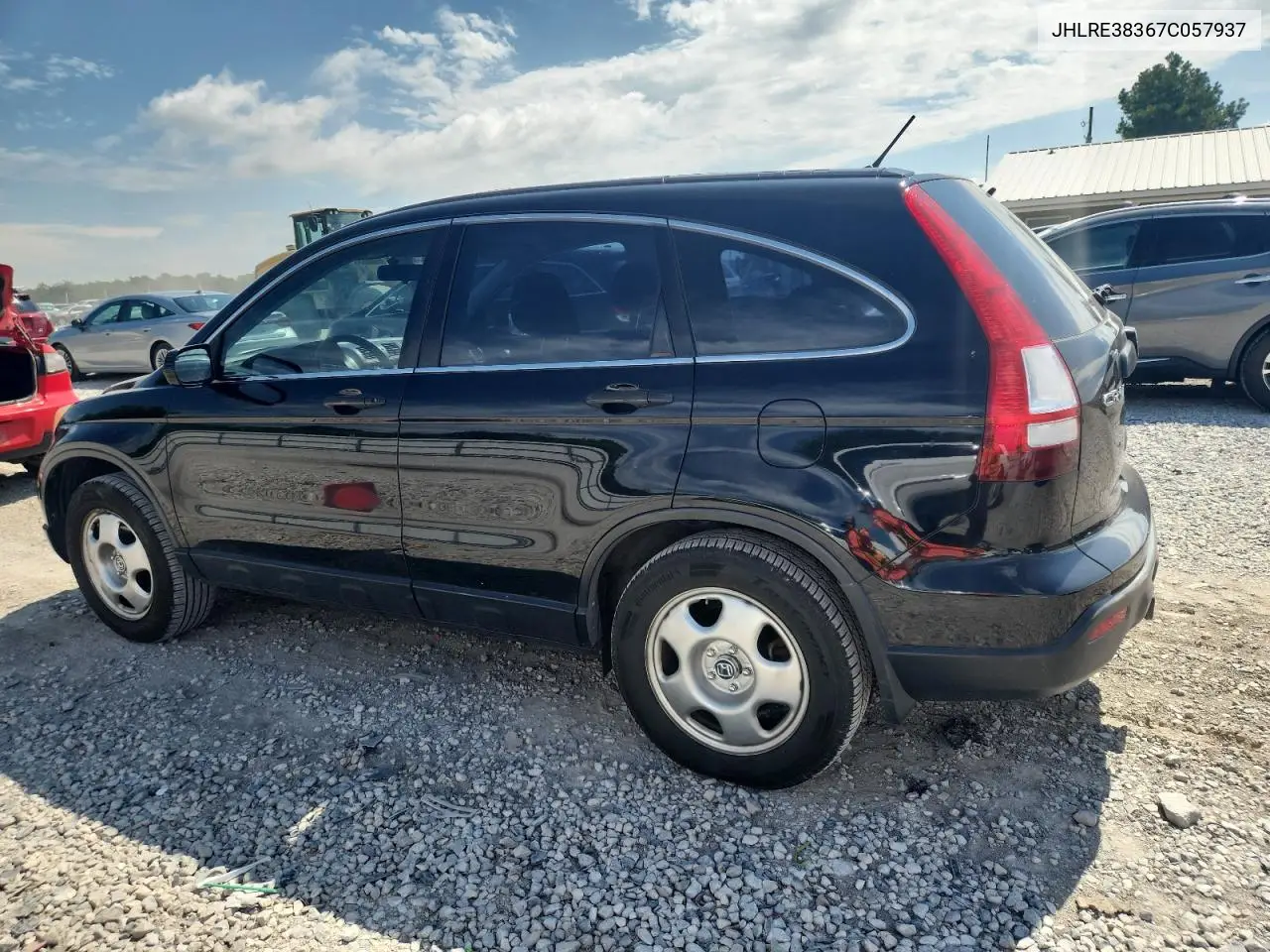 2007 Honda Cr-V Lx VIN: JHLRE38367C057937 Lot: 63143595