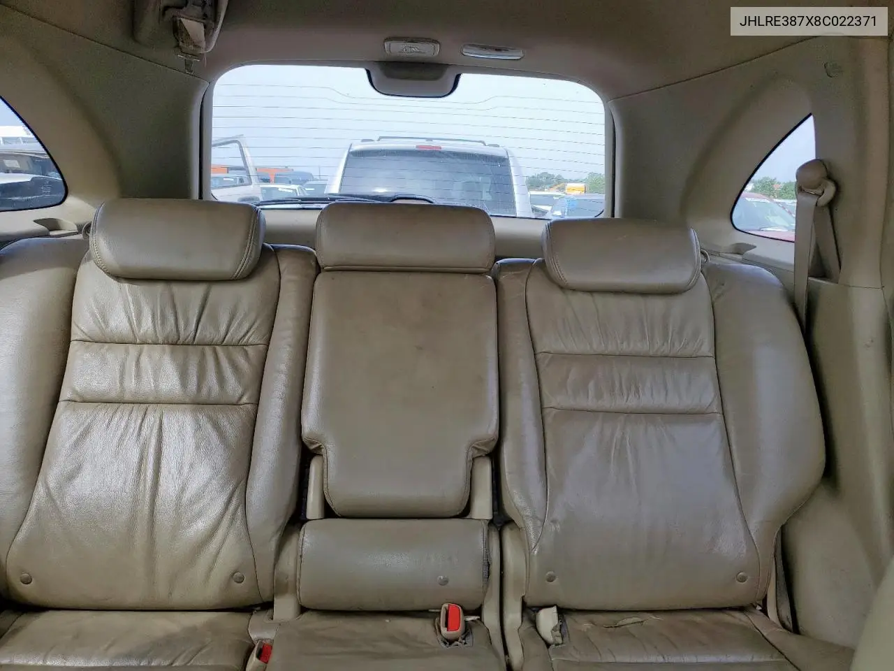 2008 Honda Cr-V Exl VIN: JHLRE387X8C022371 Lot: 55982535