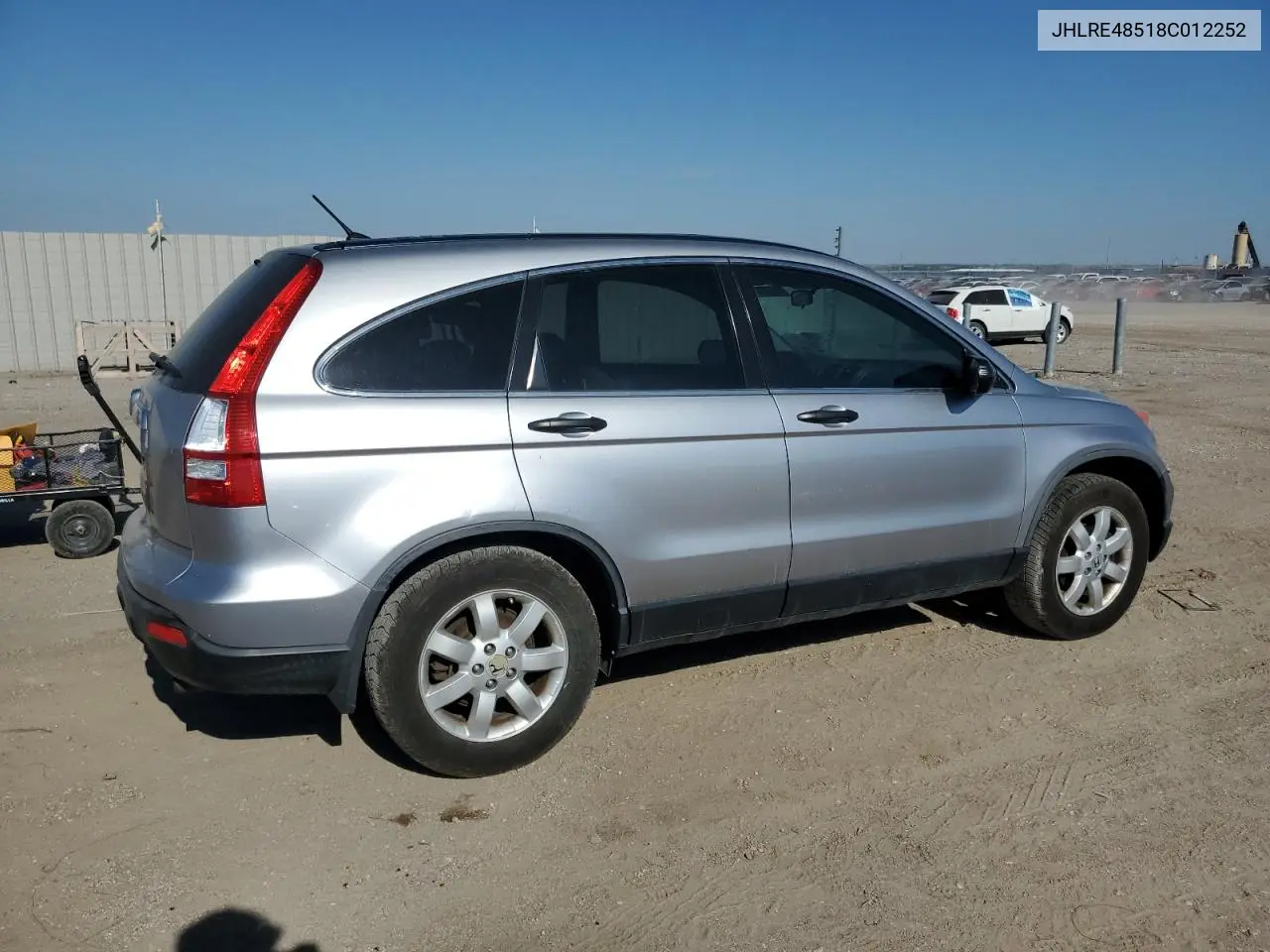2008 Honda Cr-V Ex VIN: JHLRE48518C012252 Lot: 56759895