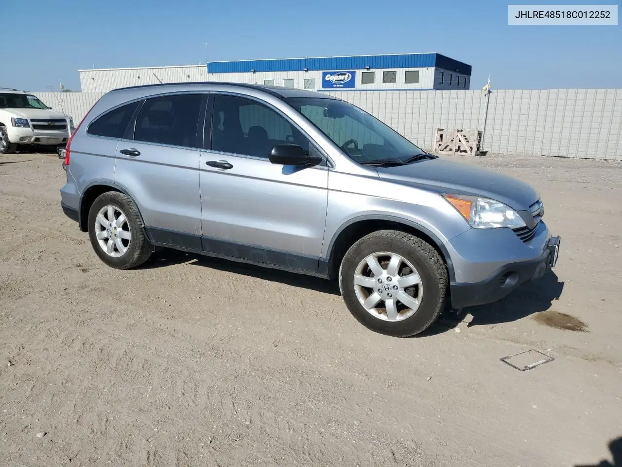 2008 Honda Cr-V Ex VIN: JHLRE48518C012252 Lot: 56759895