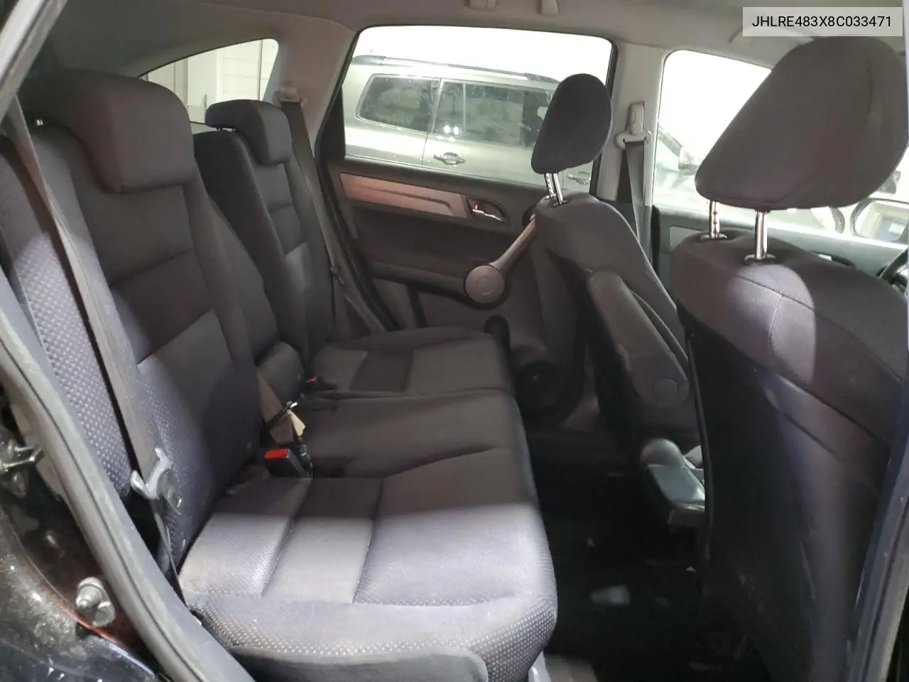 2008 Honda Cr-V Lx VIN: JHLRE483X8C033471 Lot: 56860155