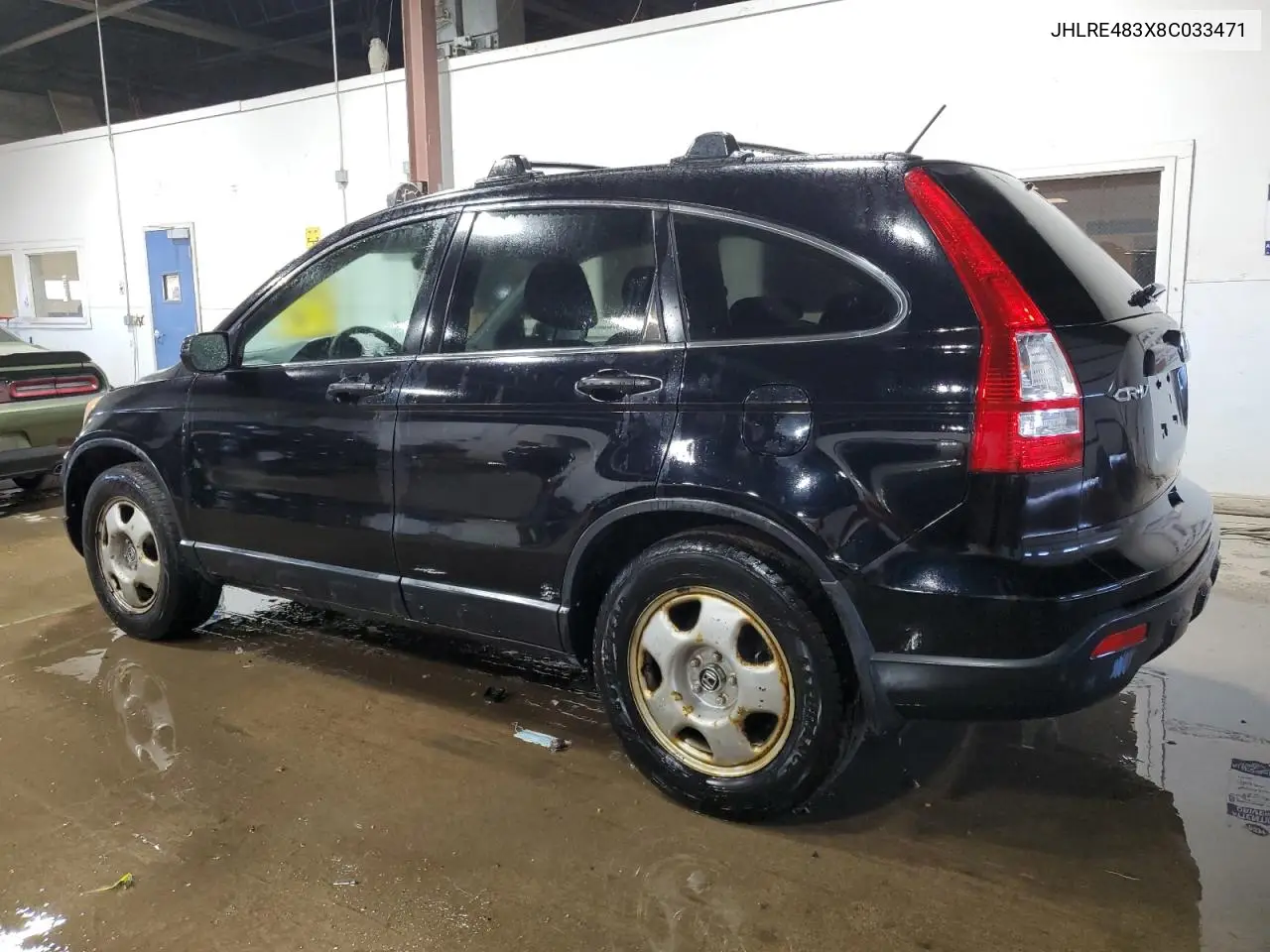 2008 Honda Cr-V Lx VIN: JHLRE483X8C033471 Lot: 56860155