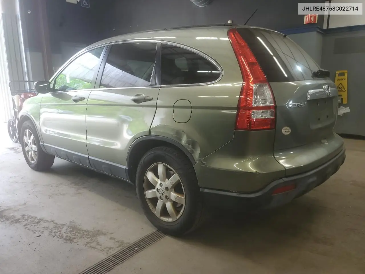 2008 Honda Cr-V Exl VIN: JHLRE48768C022714 Lot: 56988685