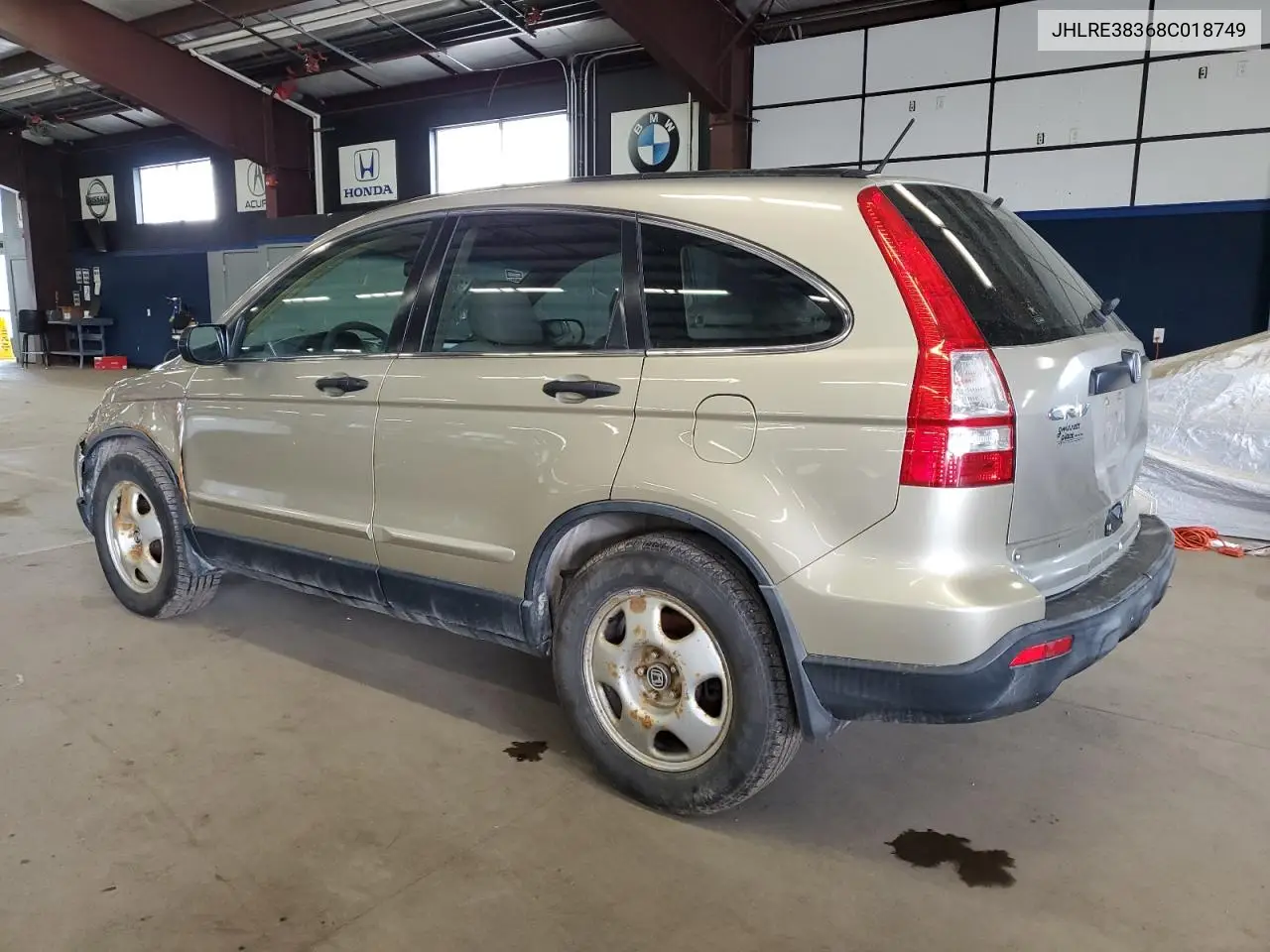 2008 Honda Cr-V Lx VIN: JHLRE38368C018749 Lot: 57131165