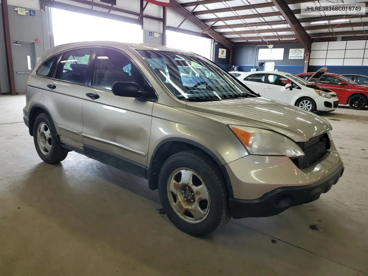2008 Honda Cr-V Lx VIN: JHLRE38368C018749 Lot: 57131165