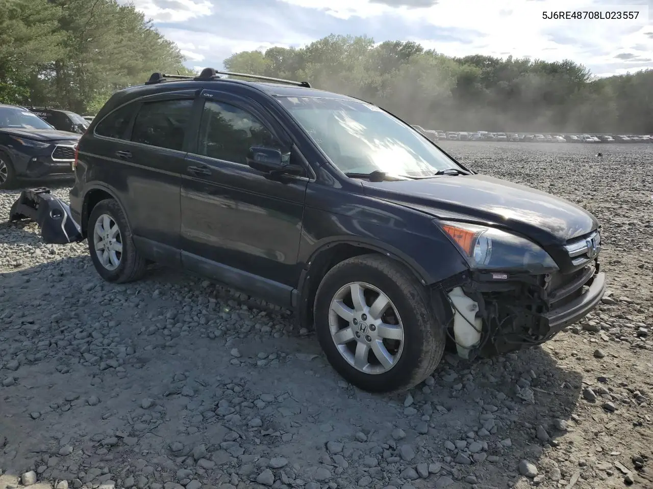 2008 Honda Cr-V Exl VIN: 5J6RE48708L023557 Lot: 57863925