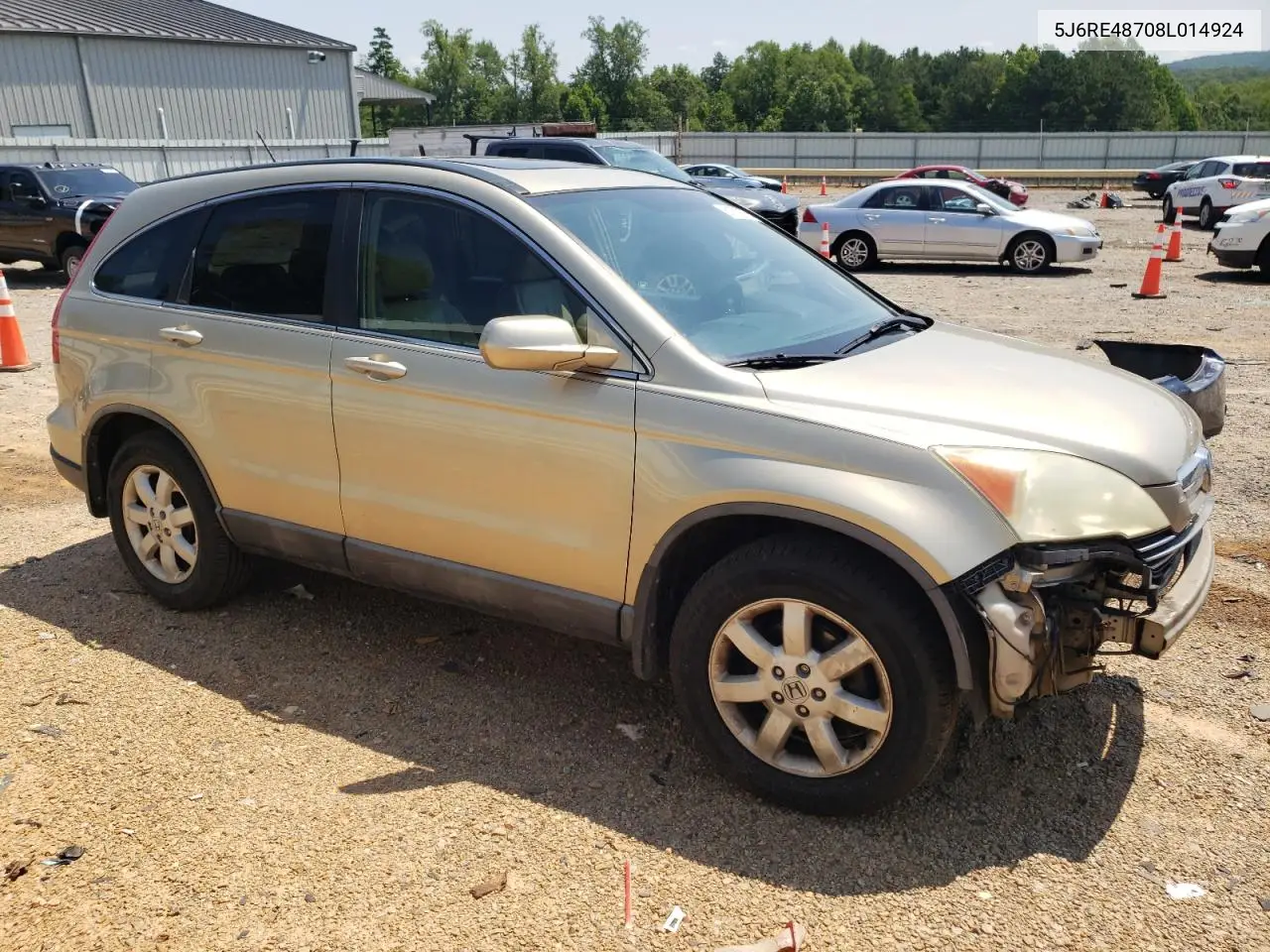 5j6re48708l014924 5J6RE48708L014924 2008 Honda Cr-V Exl