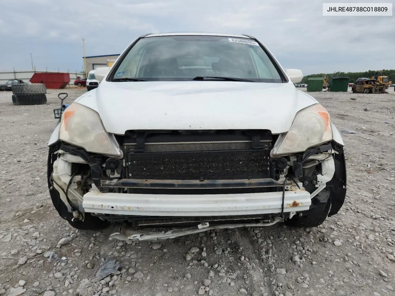 2008 Honda Cr-V Exl VIN: JHLRE48788C018809 Lot: 62580095