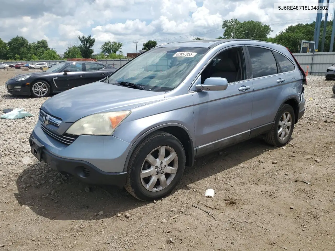 2008 Honda Cr-V Exl VIN: 5J6RE48718L048502 Lot: 62857055