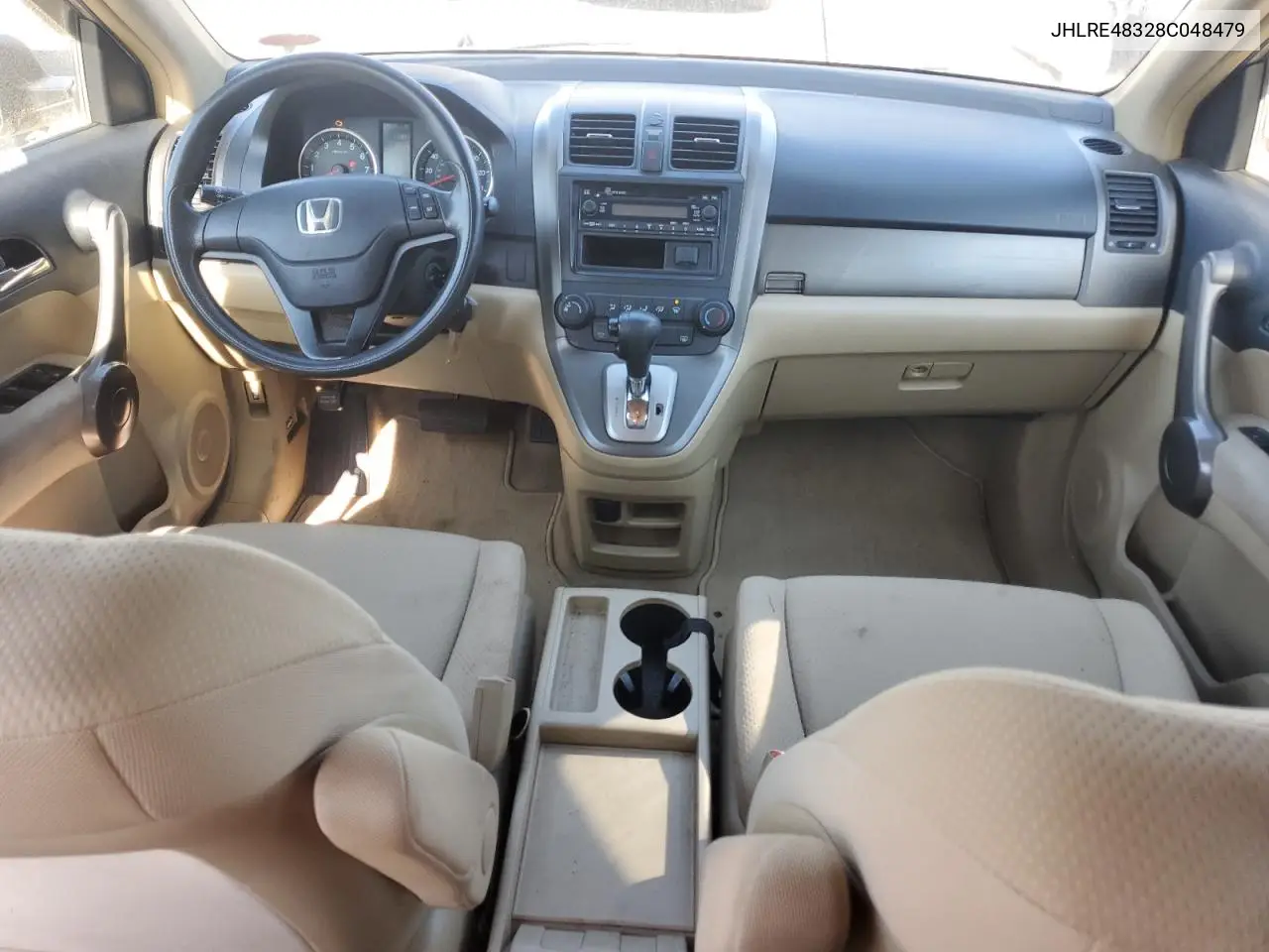 2008 Honda Cr-V Lx VIN: JHLRE48328C048479 Lot: 62964385