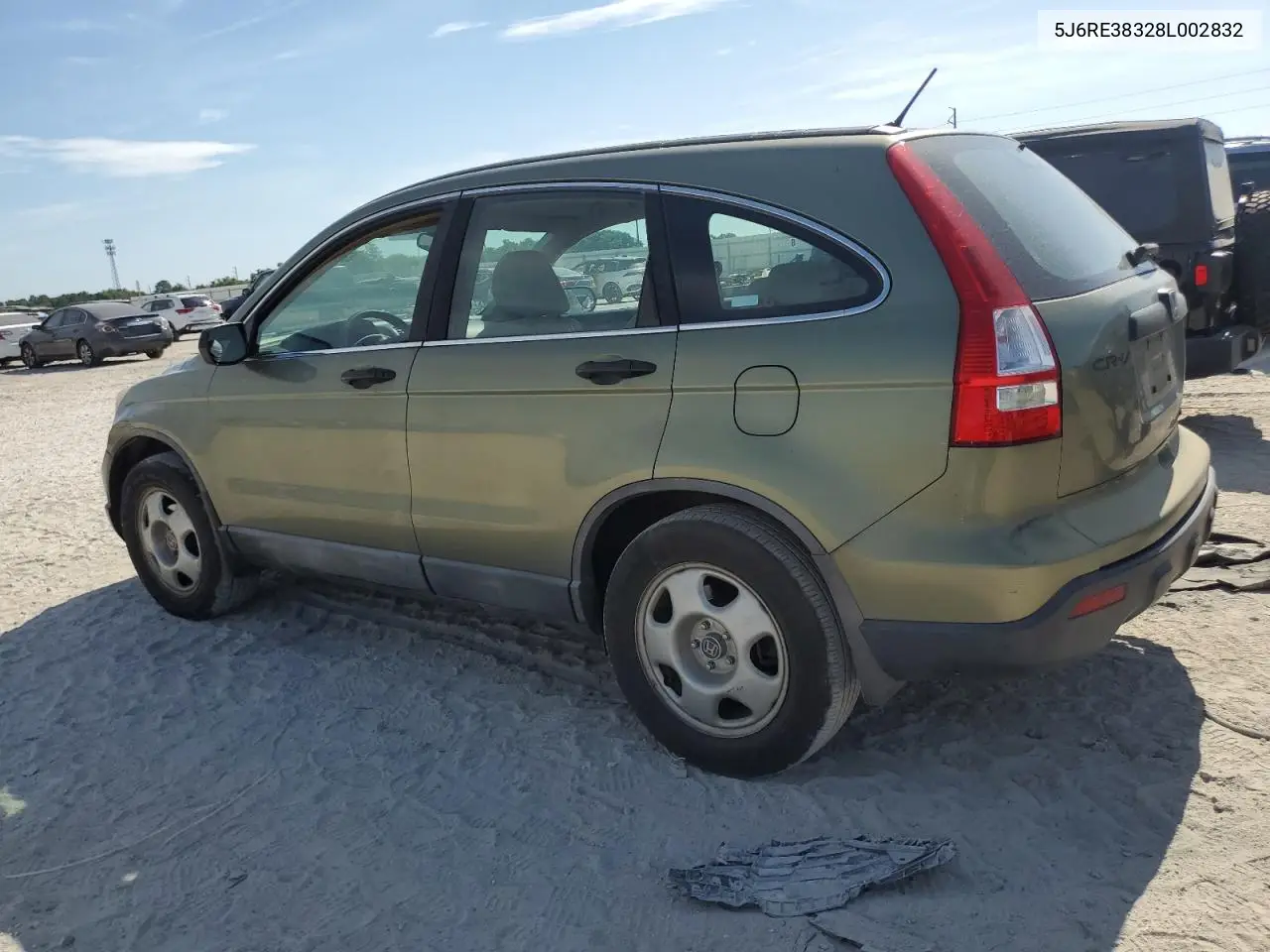 2008 Honda Cr-V Lx VIN: 5J6RE38328L002832 Lot: 63024875