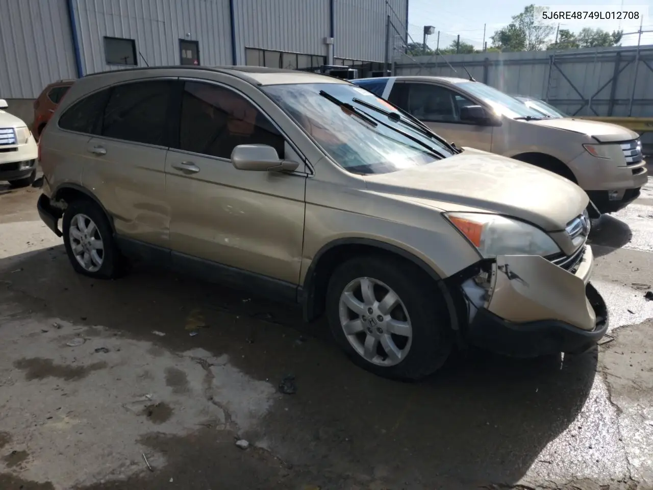 2009 Honda Cr-V Exl VIN: 5J6RE48749L012708 Lot: 55042345